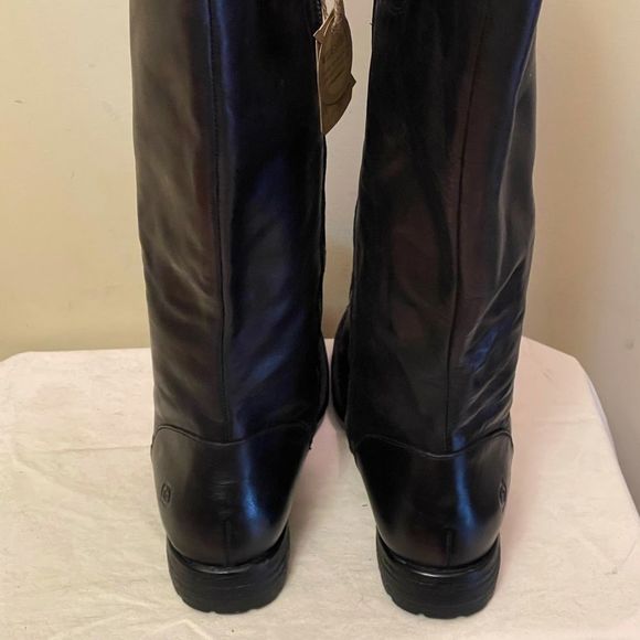 Born black tall boots size US 8 - Picture 3 of 15